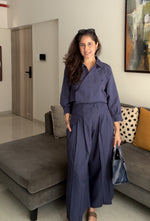 Load image into Gallery viewer, INDIGO TAMARI PANTS

