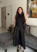 Load image into Gallery viewer, ALBA COORD SET (BLACK - With Pants)
