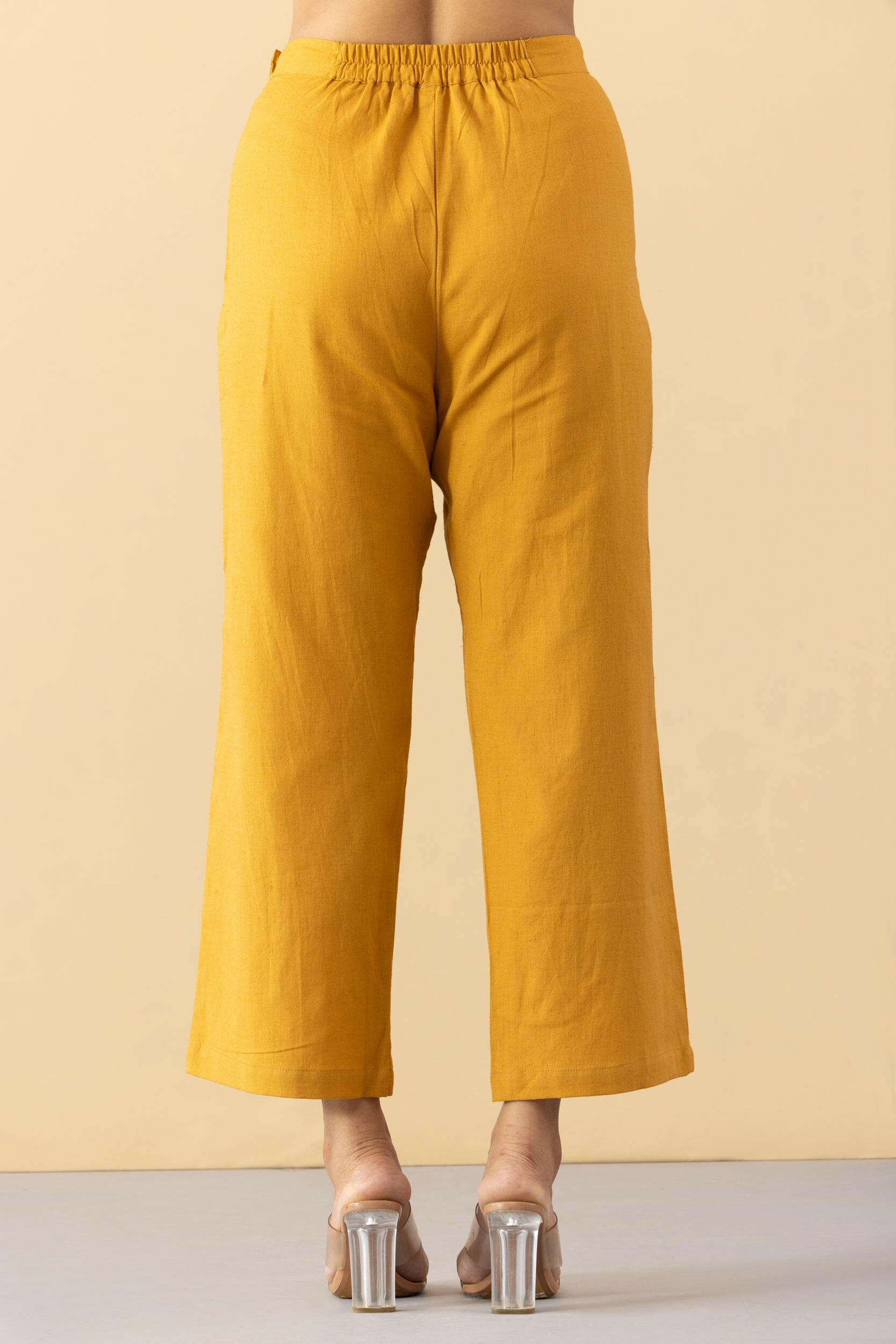 MUSTARD COTTON BOTTOMS