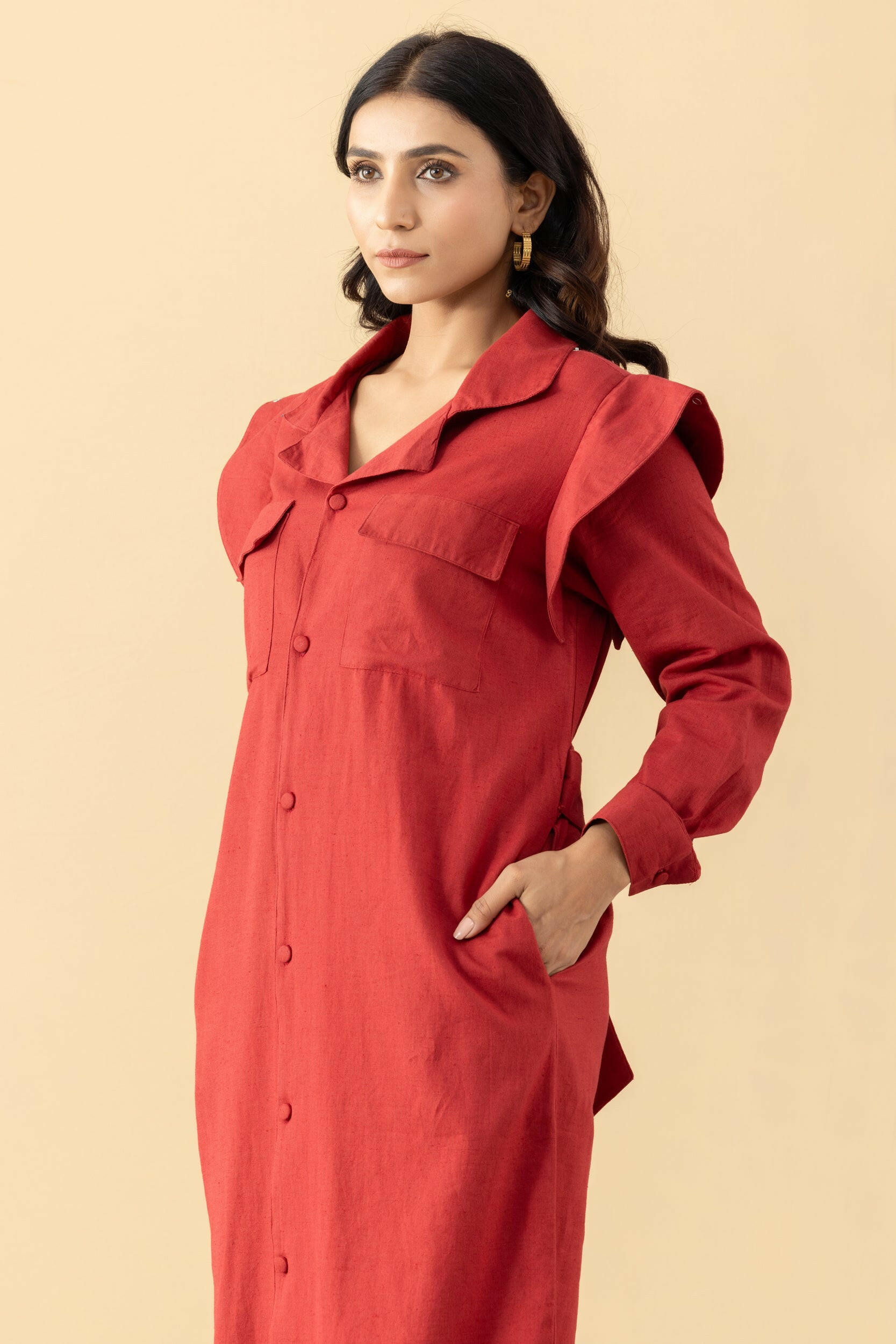 CAARA SCARLET DRESS