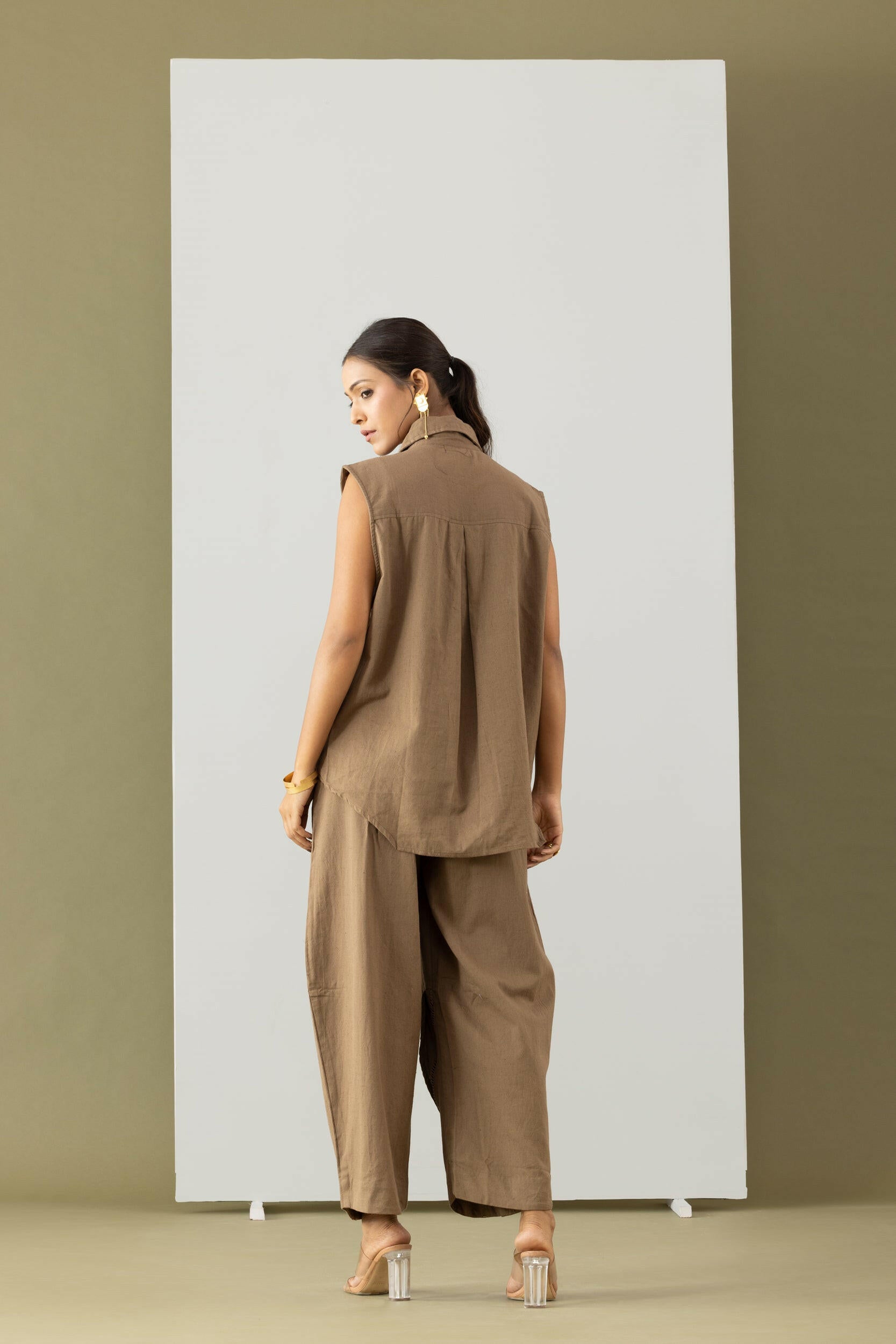 BRUN OXFORD PANTS