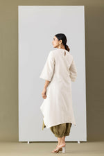 Load image into Gallery viewer, SAFARI OVERLAP TUNIC-DRESS
