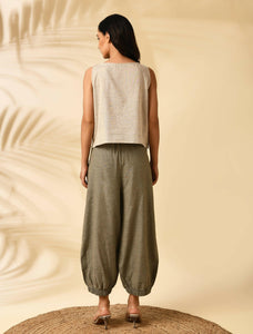 OLIVE SAFARI PANTS