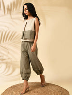 Load image into Gallery viewer, OLIVE SAFARI PANTS
