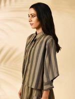 Load image into Gallery viewer, SAND STRIPES LOLA TOP
