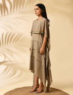 Load image into Gallery viewer, SAND SUNFLOWER DRESS
