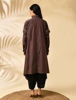 Load image into Gallery viewer, MERAKI MAUVE JACKET SHIRT
