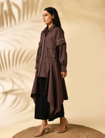 Load image into Gallery viewer, MERAKI MAUVE JACKET SHIRT
