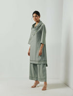 Load image into Gallery viewer, PALE OLIVE FOLIO TUNIC - 1 PC
