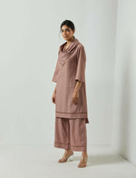 Load image into Gallery viewer, PALE MAUVE FOLIO TUNIC - 1 PC
