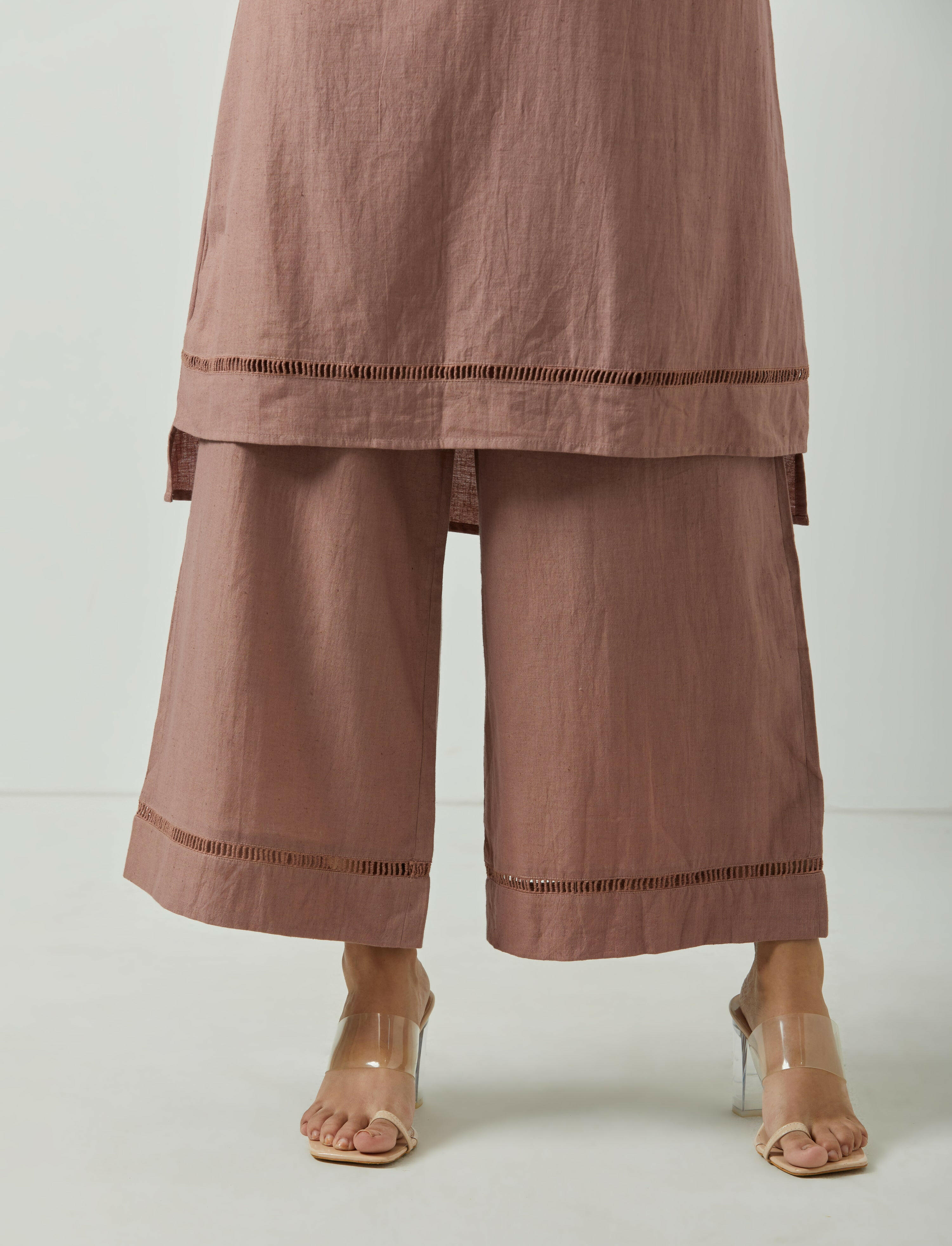 PALE MAUVE FOLIO PANTS - 1 PC