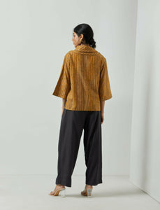 BRIE FOLIO TOP (MUSTARD)