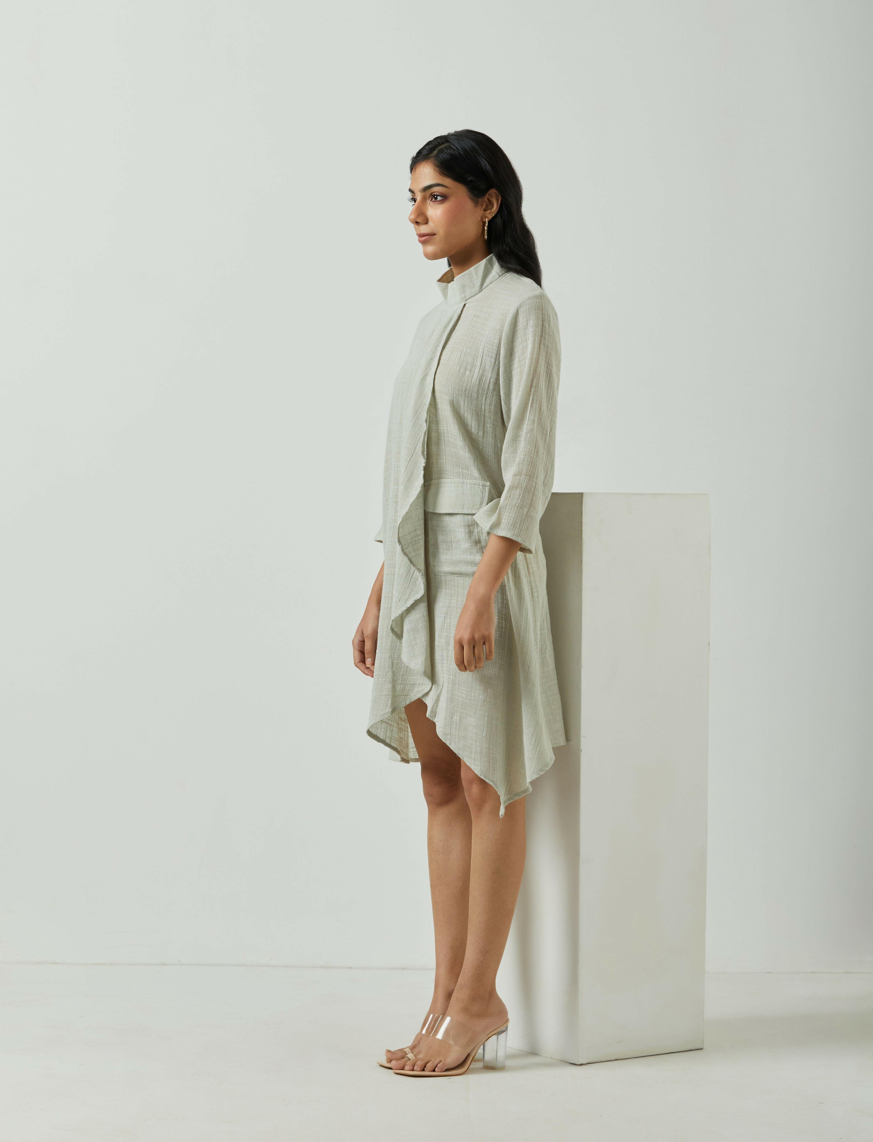 RISA CLOUD POCKET TUNIC DRESS