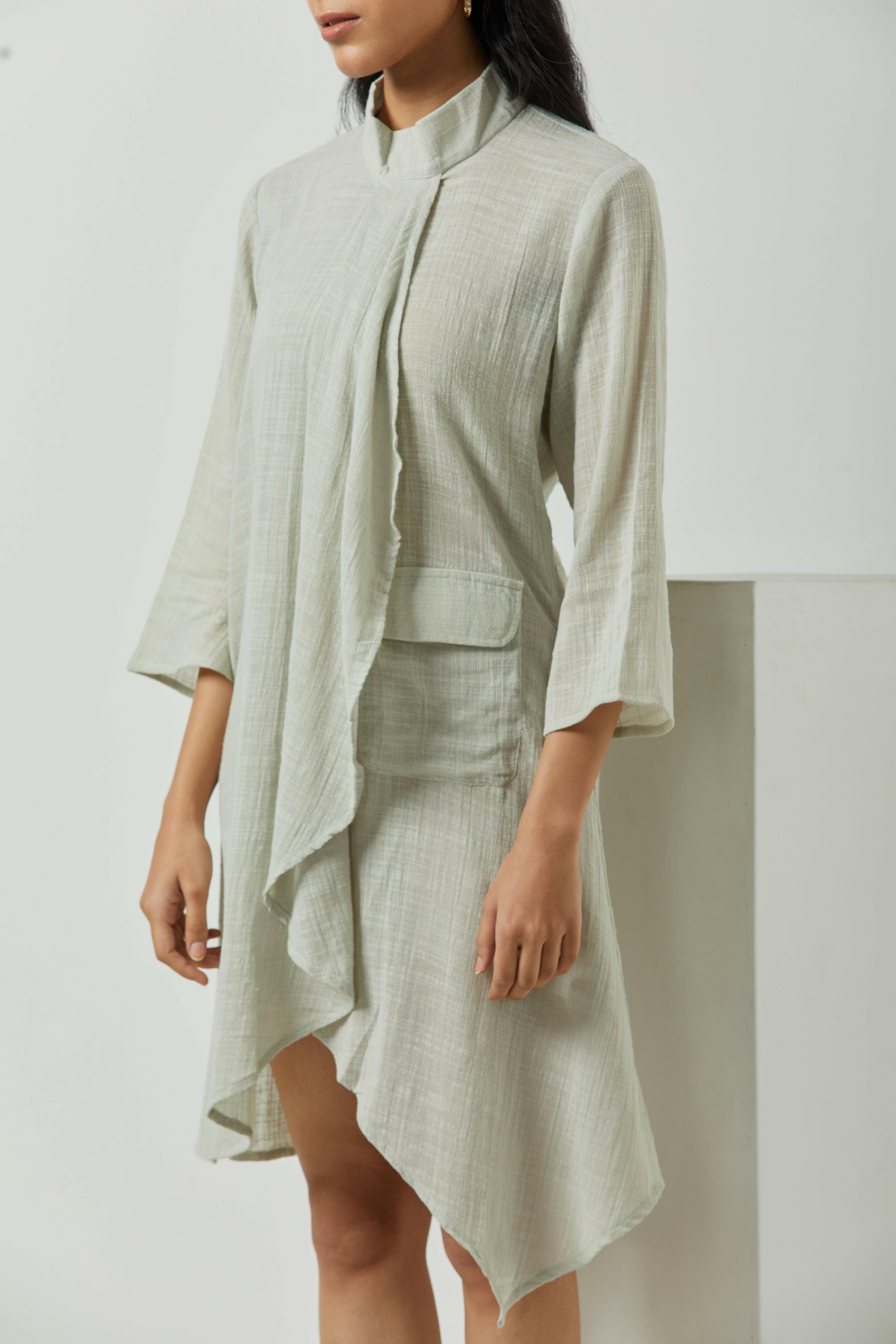 RISA CLOUD POCKET TUNIC DRESS