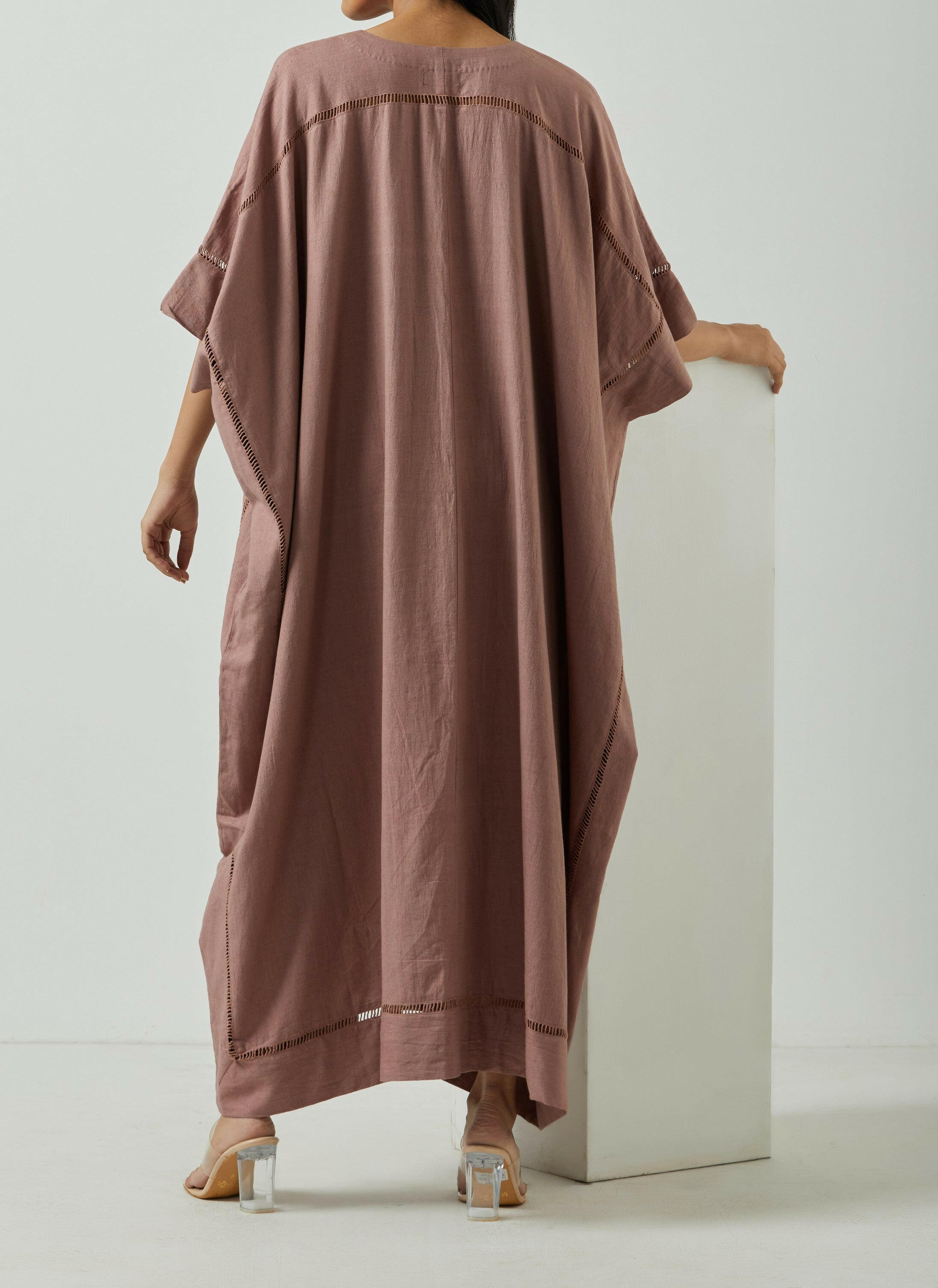 SHIA MAUVE KAFTAN